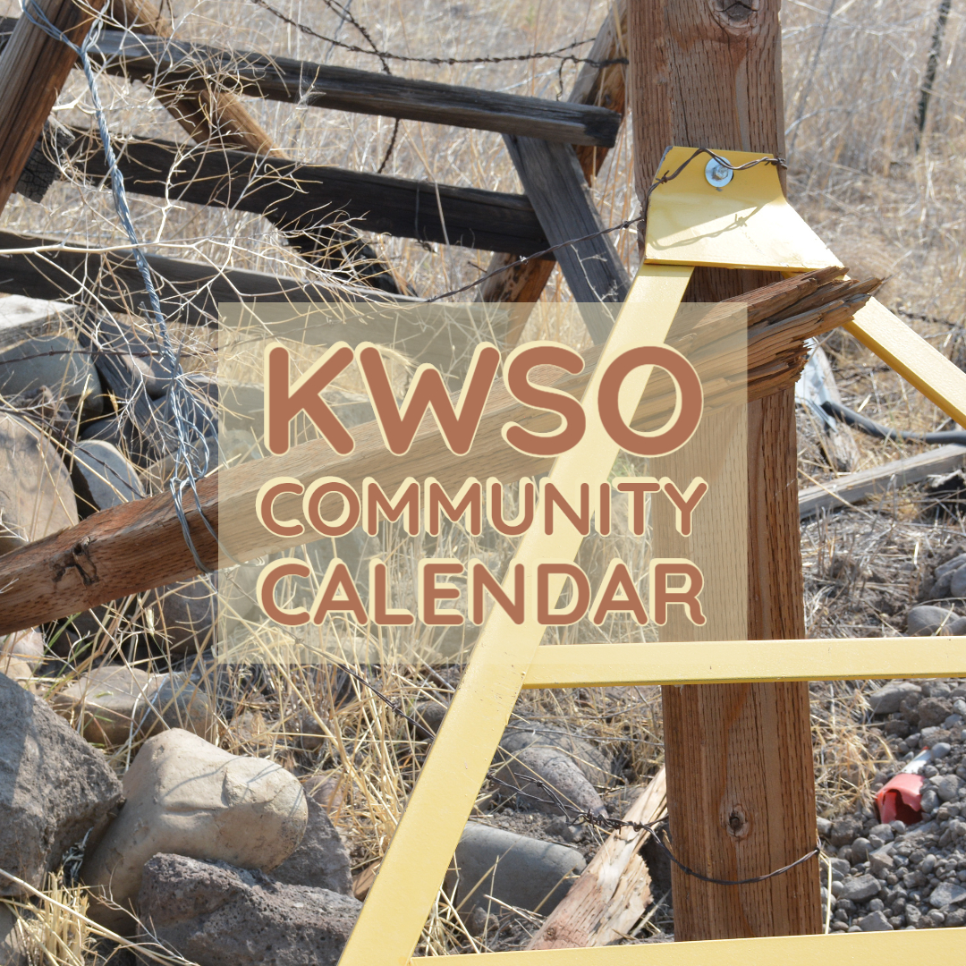 KWSO Calendar for Tue., Aug. 4, 2026